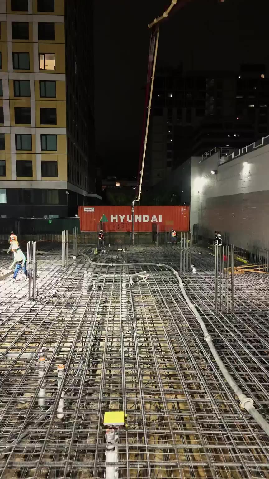 Harrison St, Oakland job site